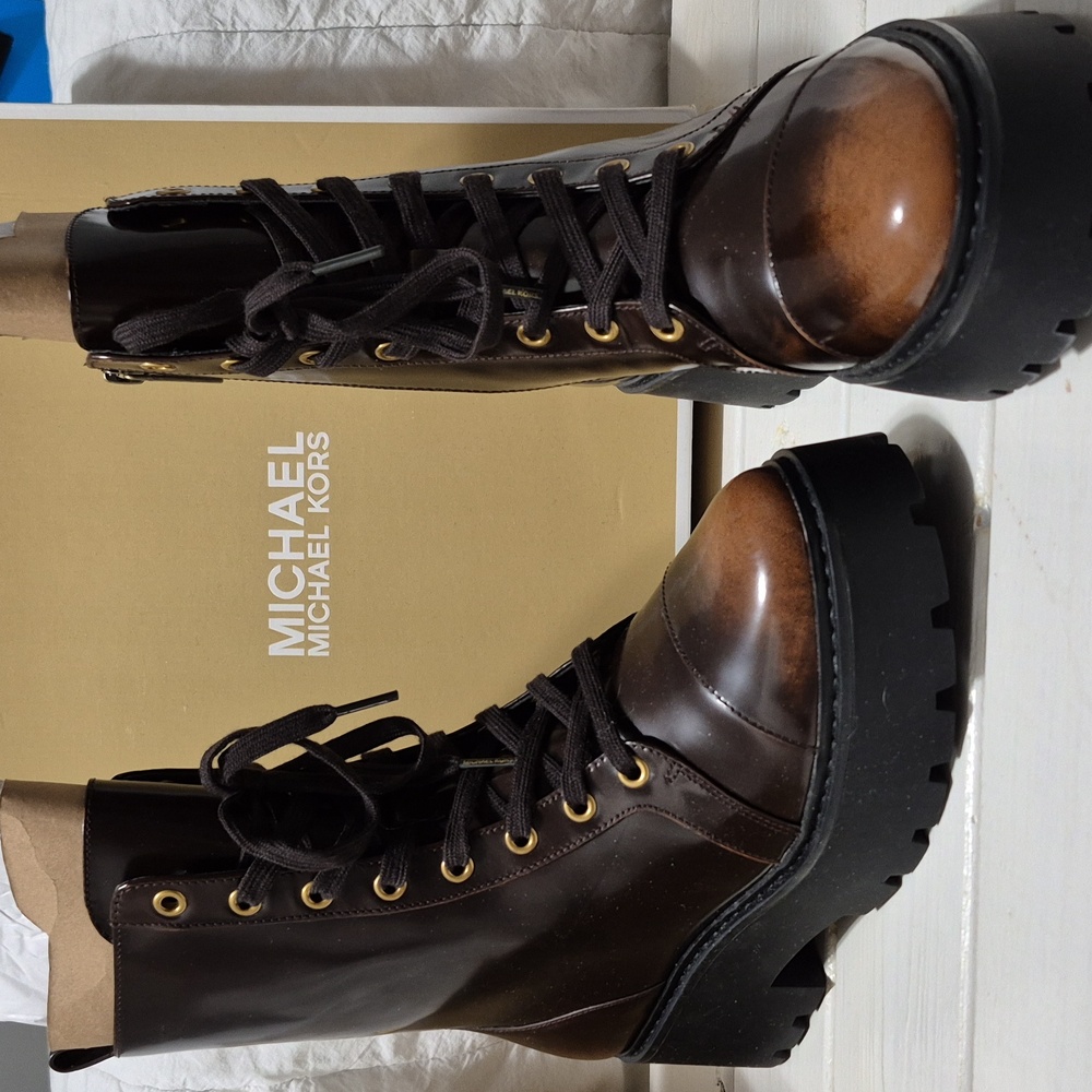 Michael Kors Blake Combat Boots